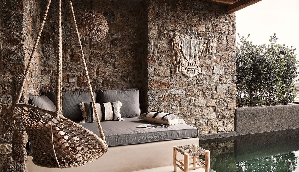 Inside The Mykonos Hotel That Balances Serenity With Pleasure by Vogue Australia